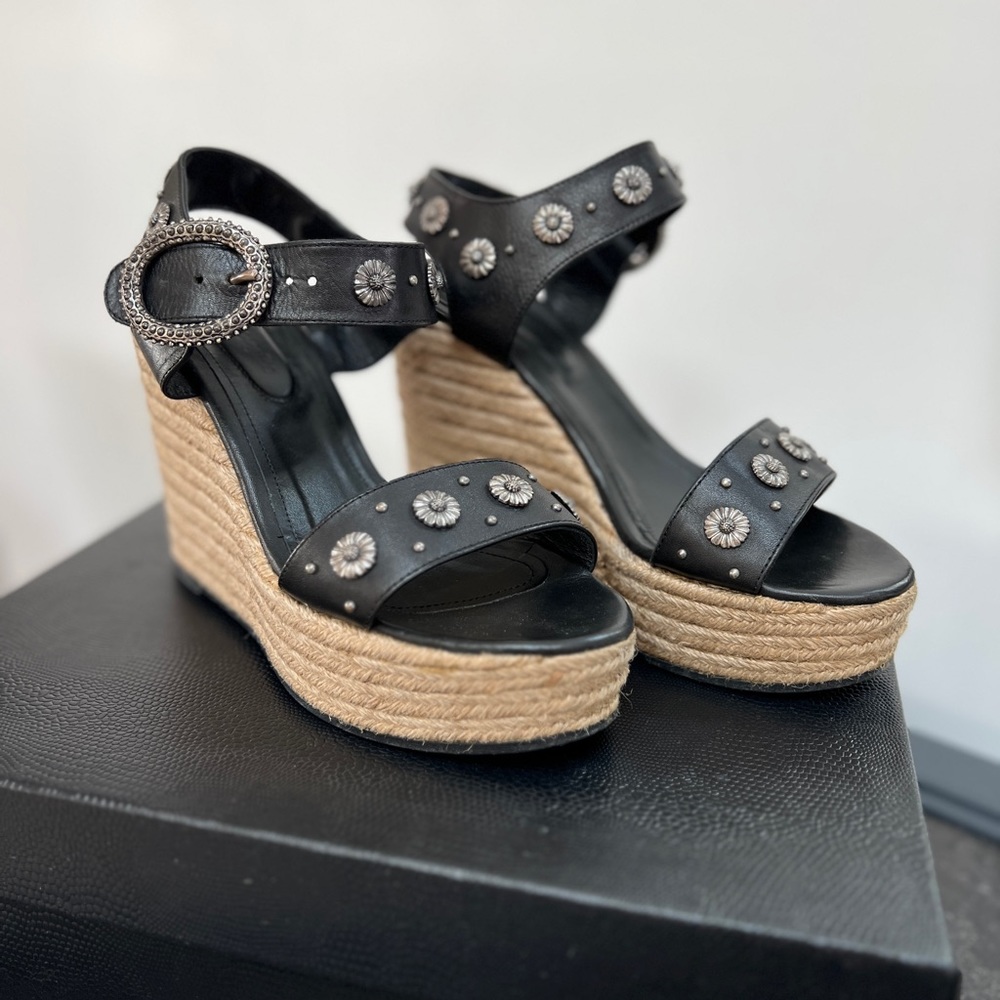 The Kooples wedge platform shoes